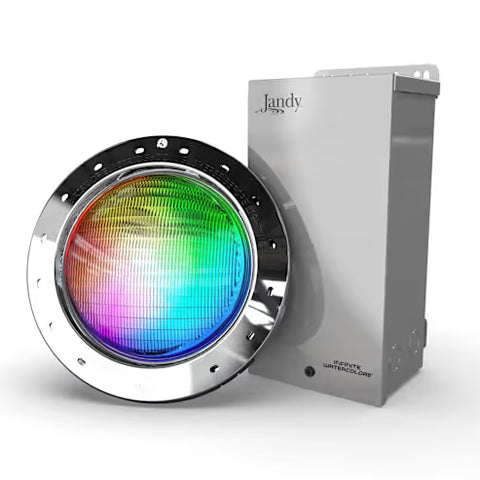 Jandy Infinite WaterColors 2-Light Pool Spa Kit 100FT | IWCPSKIT100 - product image 1
