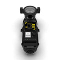 Top view of Jandy VSFHP165DVSP FloPro pump with the SpeedSet Plus controller cover open.
