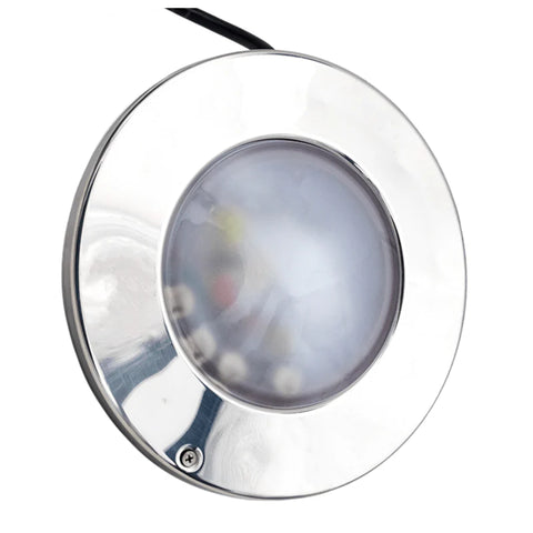 J&J Electronics ColorSplash® XG-W 500 LED 120V 58W Polished Pool Light with 100' Cord | 23002
