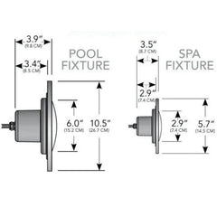 J&J Electronics PureWhite LED Pool Light with 50' Cord 500W | 21079