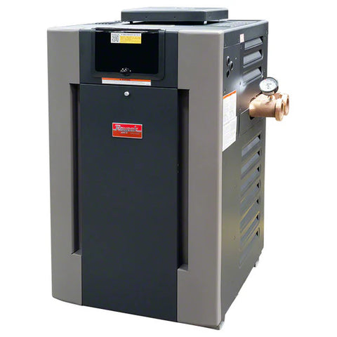 Raypak B-R406A-EN-C #50 Digital ASME Natural Gas Heater, 399k BTU, Copper Heat Exchanger | 017374