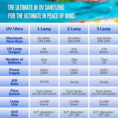 Paramount ClearO3 + Ultra UV2 2-Lamp UV/Ozone Pool Sanitizing System 120V | 006422001000