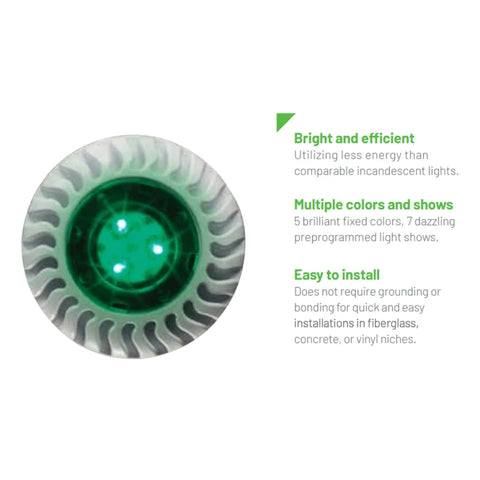 Pentair Globrite, WHITE, Led Light, 12V, 100FT Cord | 602104