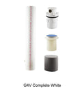 Pentair A&A White G4V Complete Head with Riser | 221001 - product image 2