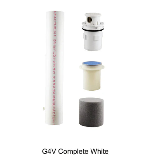 Pentair A&A White G4V Complete Head with Riser | 221001