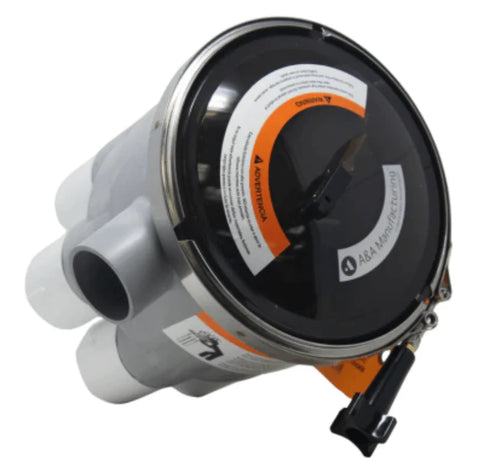2" 6 Port Low Profile T-Valve | 224420