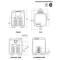 Pentair MasterTemp 250K BTU Natural Gas Pool Heater, Cupro-Nickel | 460806 - product image 3
