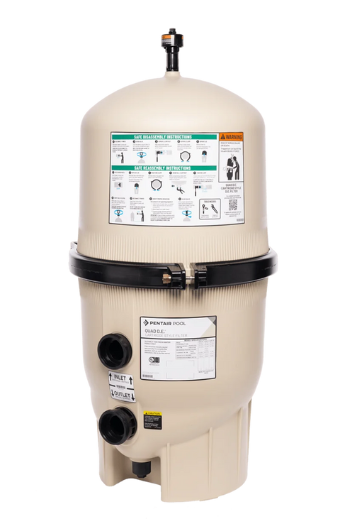 Pentair Quad D.E. 60 Sq. Ft. Cartridge Style Pool Filter | 188592