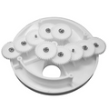Pentair A&A 2" Low Profile In-Floor Complete 6-Port T-Valve Rebuild Gear Kit | 230069 by Pool Supply Depot