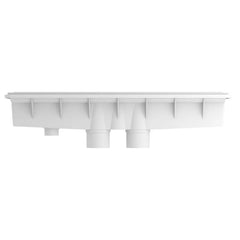 AVCS Single Suction Top Channel Drain WHITE | 285001