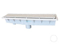 Pentair A&A AVSC single pebble top channel drain white 288101