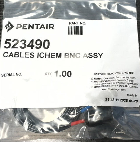 Pentair IntelliChem ORP and pH Sensor Cables | 523490 - product image