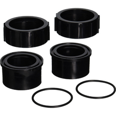 Pentair 520595 IntelliChlor replacement unions (contains 2 O-rings, 2 couplers, 2 nuts) by Pool Supply Depot