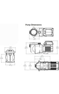 Pentair SuperFlo 1.5 HP Pump, Variable Speed, 115/230V, Energy Efficient | EC-342001 by Pool Supply Depot LLC