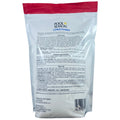 Back of Pool Season Conditioner 8 lb pouch, part 47251360, showing directions and safety information.