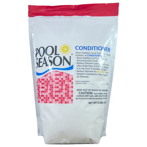 Pool Season Conditioner 8 lb chlorine stabilizer pouch, front view, part 47251360.