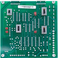 Pentair PCLX80 Compool LX80 circuit board, reverse side showing switches, indicator LEDs and circuit traces.