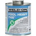 Quart IPS 746 Heavy PVC Cement Grey 13567 746 Glue Heavy Gray Qt | 13567 by Pool Supply Depot