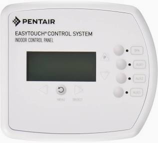 Pentair EasyTouch Indoor Control Panel for 8 Circuit System White | 520549 by Pool Supply Depot