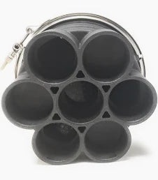 Paramount In-Floor Water Valves 9 Port Water Valve 2", Black | 004302419003