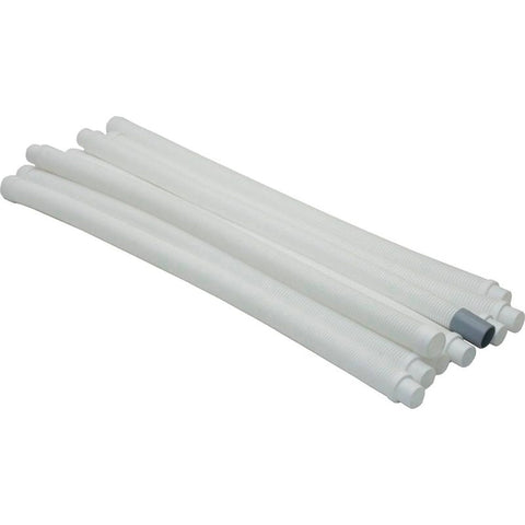 Hayward 33" Hose Replacement Kit with 1 Leader Hose and 9 Connector Hoses, White | PVCHK1900WH