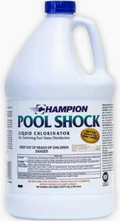 Champion Chlorine Liquid 12.5% 4 Gallon Case by Pool Supply Depot