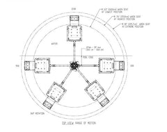 S.R.Smith aXs2 ADA Pool Lift Without Anchor, Gray Mist | 310-0000N