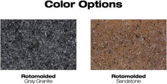 S.R. Smith Cyclone® Pool Slide, Right Turn, Gray Granite | 698-209-58124