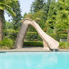 S.R. Smith Typhoon® Pool Slide, Right Turn, Sandstone | 670-209-58123
