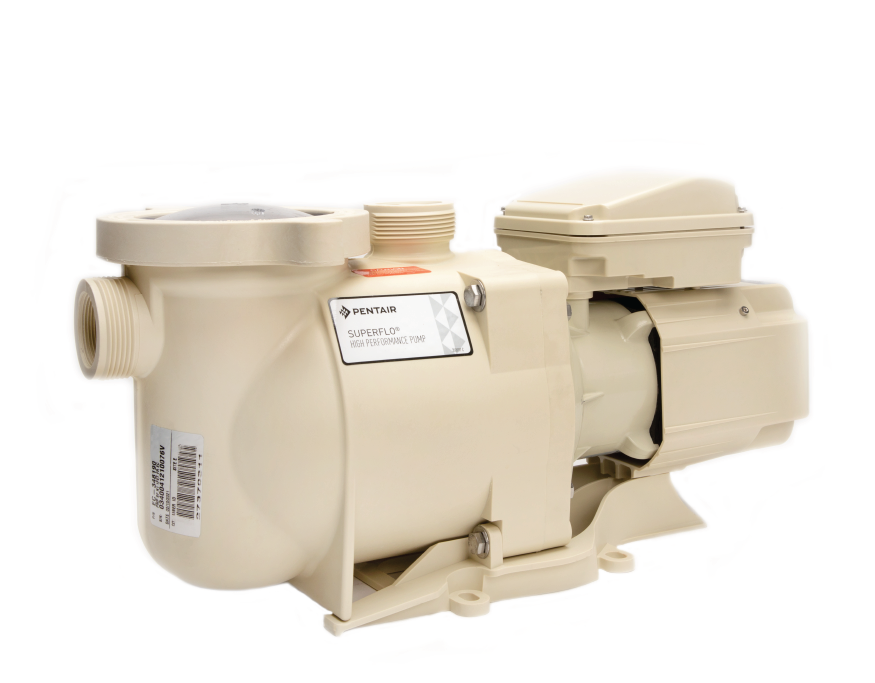 Pentair SuperFlo High Performance Pump Single Speed 1.1 THP | 348190 by Pool Supply Depot LLC