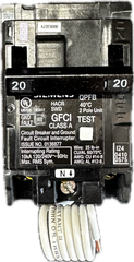 Siemens 2-Pole 20AMP GFCI Circuit Breaker | QF220