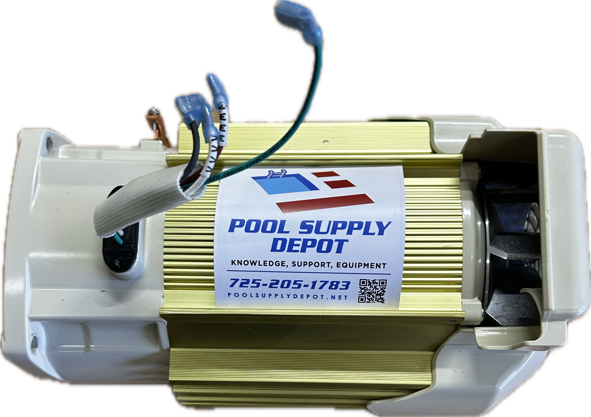 Pentair WhisperFloXF 5HP Motor with Shroud | 358089 by Pool Supply Depot