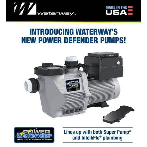 Waterway Power Defender Variable Speed Pool Pump 1.65HP | PD-165